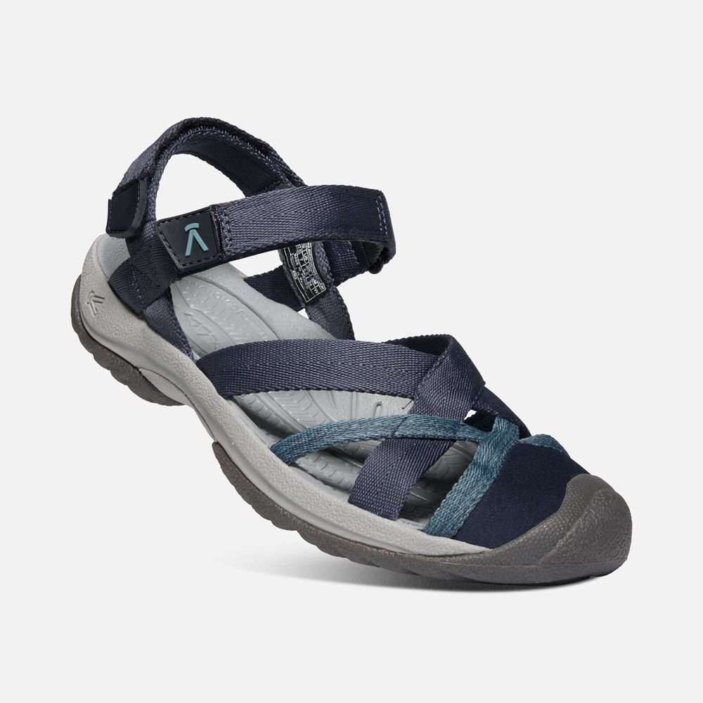 Sandalias con correa Keen Mexico Azul Marino - Mujer Kira Ankle - DQ7953846